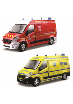 Renault Master Ambulans Straż 1:50 BBURAGO