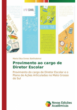 Provimento ao cargo de Diretor Escolar