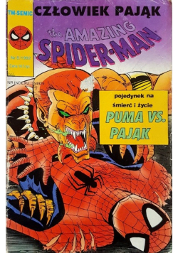 The amazing Spiderman Nr 8 / 1992 Pojedynek na śmierć i życie