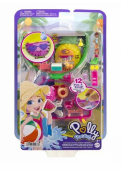 Polly Pocket. Watermelon Pool Party Compact HCG19