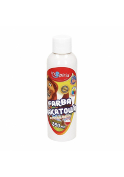Farba plakatowa biała 250ml
