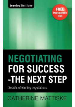 Negotiating for Success - The Next Step