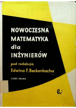 Nowoczesna matematyka dla inżynierów część 2