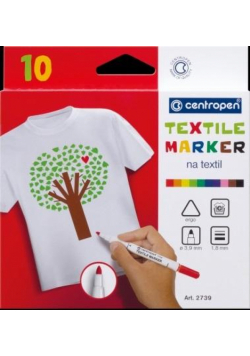 Marker do tkanin 10szt