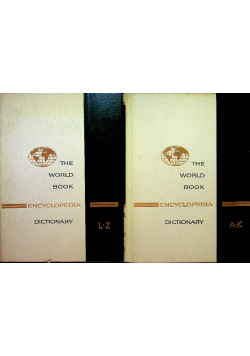 The World Book Encyclopedia Dictionary tom 1 i 2