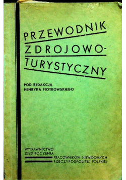 Przewodnik zdrojowo turystyczny 1934 r.