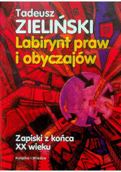 Labirynt praw i obyczajów Autograf Zieliński