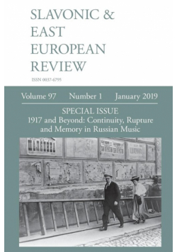Slavonic & East European Review (97