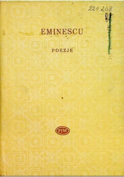 Eminescu Poezje