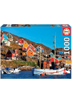 Puzzle 1000 Skandynawskie domy G3