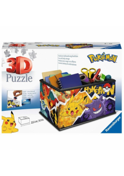Puzzle 3D 216 Szkatułka Pokemon