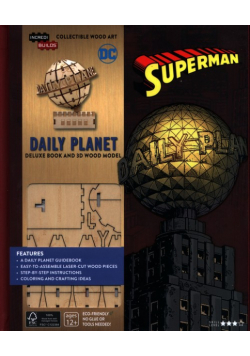 Superman: Daily Planet Deluxe Book and Model Set