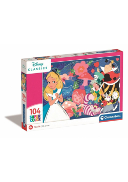 Puzzle 104 Super Kolor Disney Classic Alice