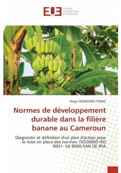 Normes de développement durable dans la filière banane au Cameroun