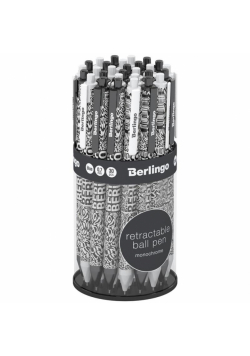 Długopis automat. nieb. 0,7mm Monochrome (30szt)