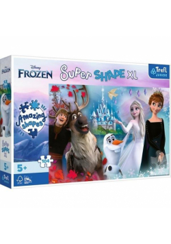 Puzzle 104 Super Shape XL Disney Frozen TREFL