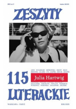 Zeszyty literackie 115 3/2011