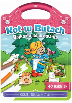 Bajka do kolorowania. Kot w butach