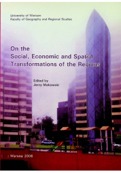 On The Social Economic And Spatial Transformations Of The Regions