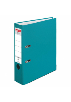 Segregator A4 8cm PP turkusowy karaibski Q file