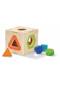 Kostka sorter drewniany