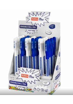 Długopis wymazywalny EasyWay nieb. (24szt) EASY