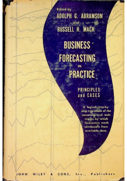 Abramson business forecasting in practice