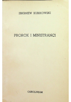 Prorok i ministranci