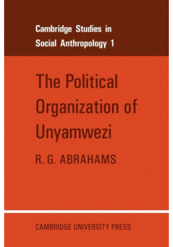 The Political Organization of Unyamwezi
