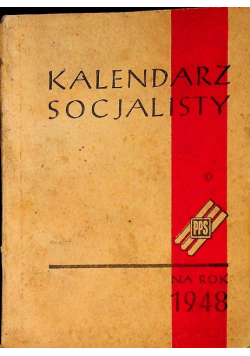 Kalendarz socjalisty 1948 r.