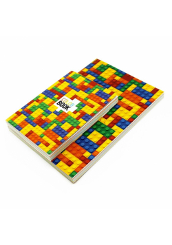 Color book Notatnik ozdobny A6/115K gładki lego