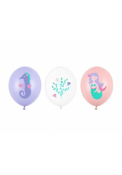 Balony Morski Świat 30cm 50szt