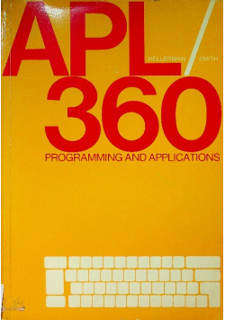Apl 360 Programming and Applications