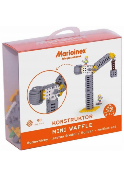 Klocki Mini Waffle Budowniczy 90el