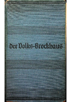 Der Volks  Brockhaus 1941 r.