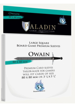 Koszulki na karty Paladin - Owain (80x80mm)