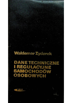 Dane techniczne i regulacyjne samochodów osobowych