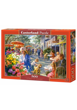 Puzzle 500 Ulica marzeń CASTOR