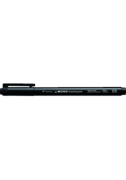 Cienkopis Mono drawing pen czarny 03 0.35mm (4szt)