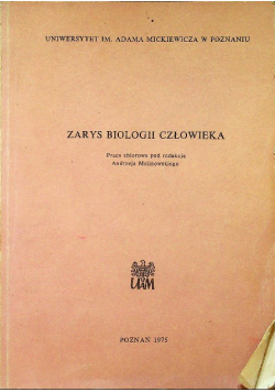 Zarys biologii człowieka