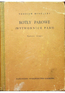 Kotły parowe