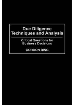 Due Diligence Techniques and Analysis