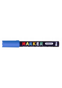 Marker akrylowy 1-2mm niebieski (6szt) M&G