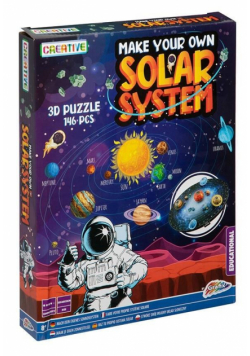Puzzle 146 3D Zrób swój własny Układ Słoneczny