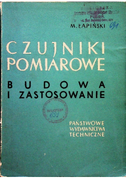 Czujniki pomiarowe Budowa i zastosowanie