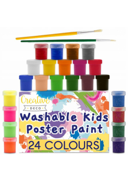 Farby plakatowe 24 kolory 20ml