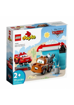 LEGO(R) DUPLO 10996 Zygzak McQueen i Złomek - myjnia