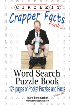 Circle It, Crapper Facts, Book 2, Word Search, Puzzle Book