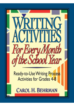 Writing Activities for Every Month of the School Year