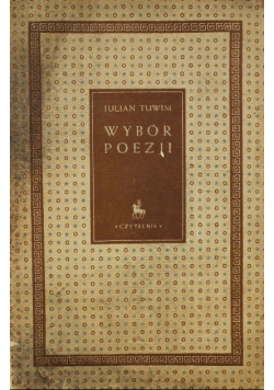 Tuwim Wybór Poezji 1949 r.